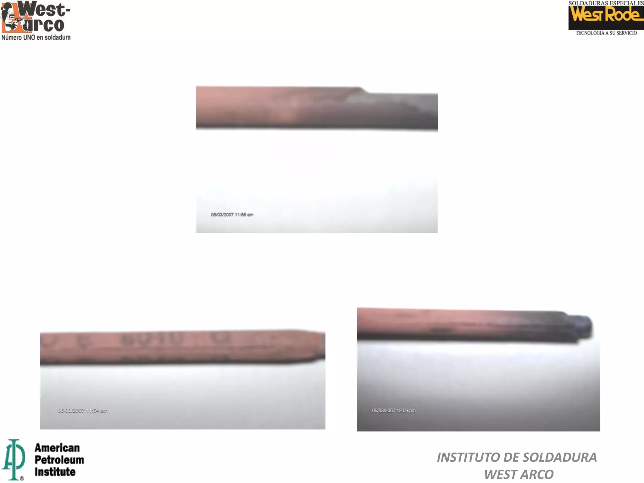 INSTITUTO DE SOLDADURA
WEST ARCO
 