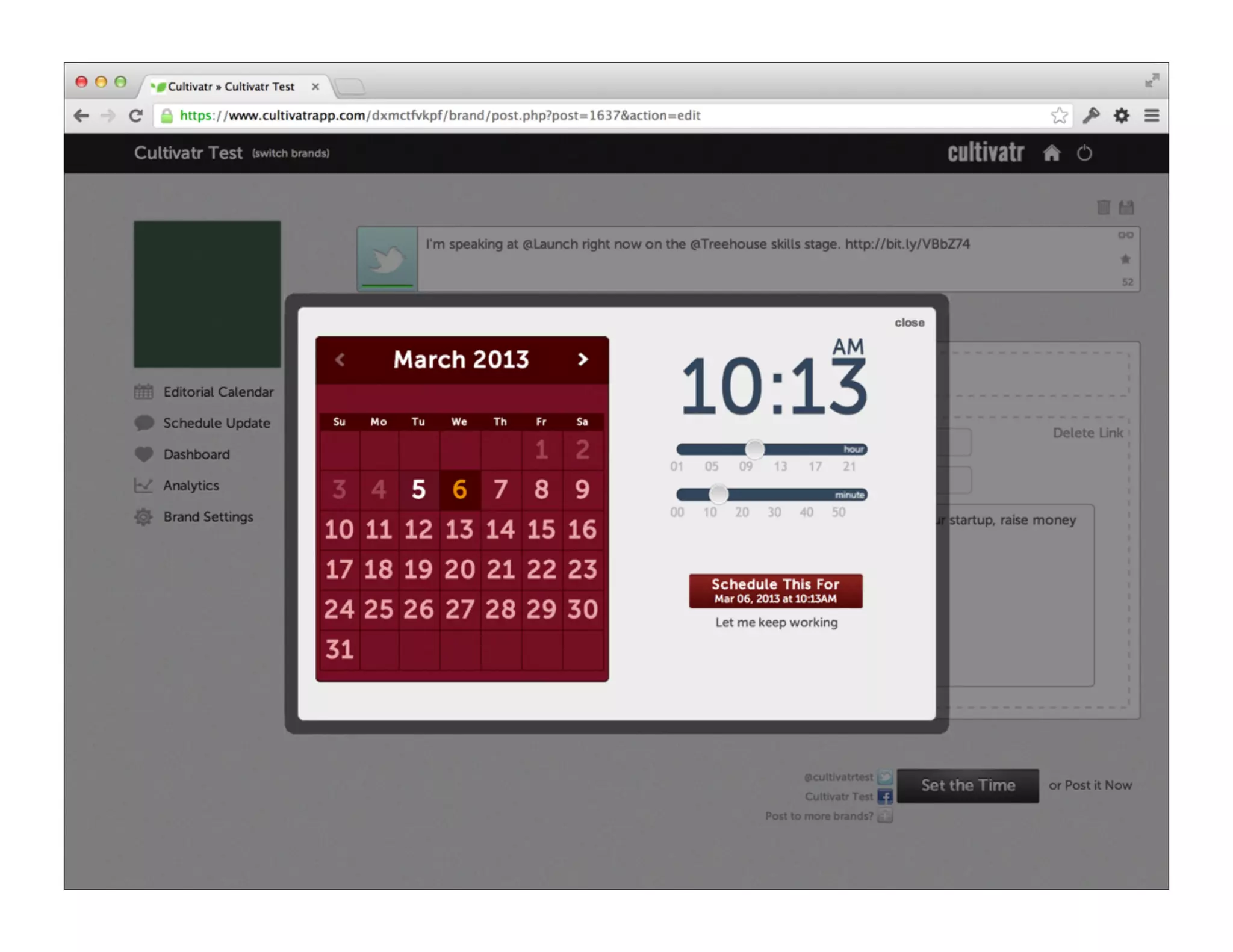 [Screenshot of Date Picker]
 