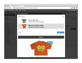 [Screenshot of Product Picker]
 