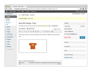 [Screenshot of Shortcode]
 