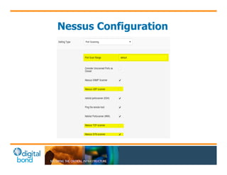 Nessus Configuration 
 