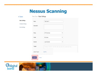 Nessus Scanning 
 