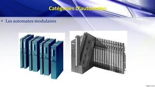 Catégories D’automates
• Les automates modulaires
 