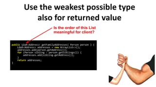 Java Contract Example Let's make a contract: the art of designing a Java API | PDF