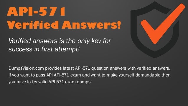 API-571 Prüfungsinformationen