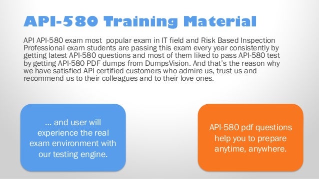 API-580 Testengine
