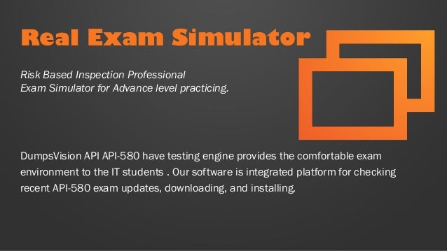 API-580 Tests