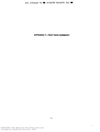 COPYRIGHT 2000 American Petroleum Institute
Information Handling Services, 2000
 