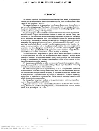 COPYRIGHT 2000 American Petroleum Institute
Information Handling Services, 2000
 