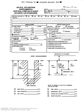 COPYRIGHT 2000 American Petroleum Institute
Information Handling Services, 2000
 