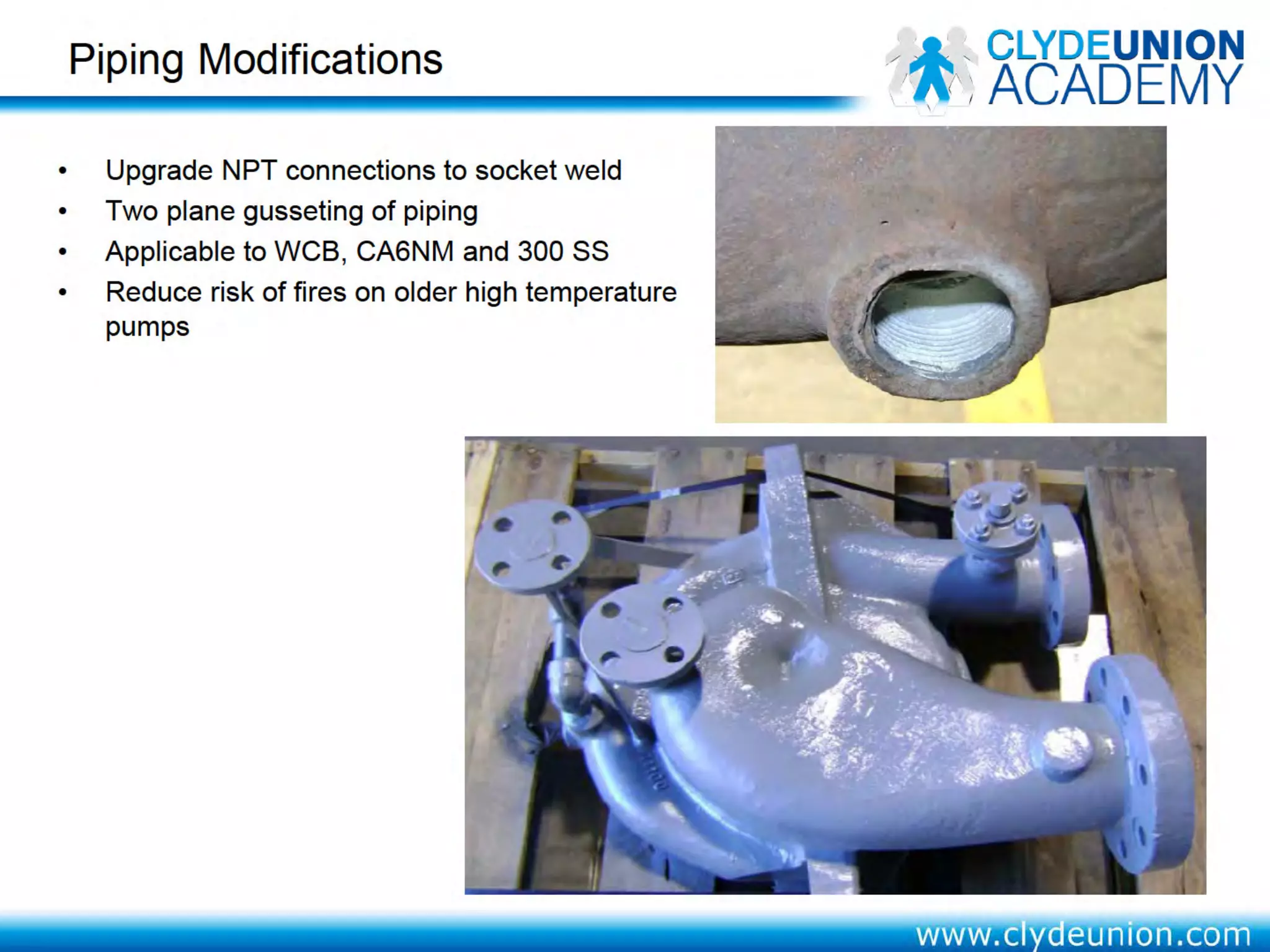 API 610 Centrifugal Pump Repairs By Clyde Union Pump Company | PDF