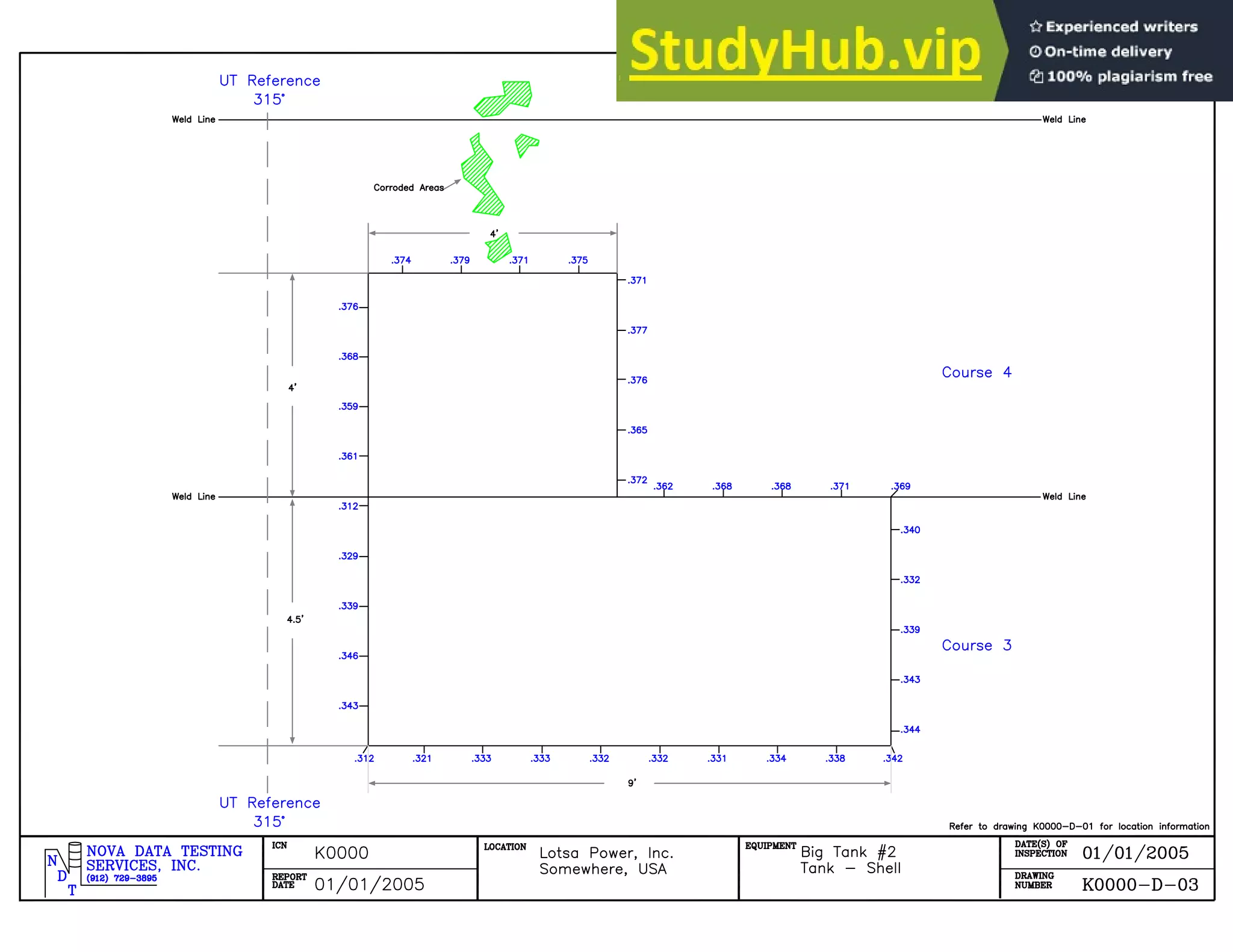 API-653 Tank Inspection Sample Report | PDF