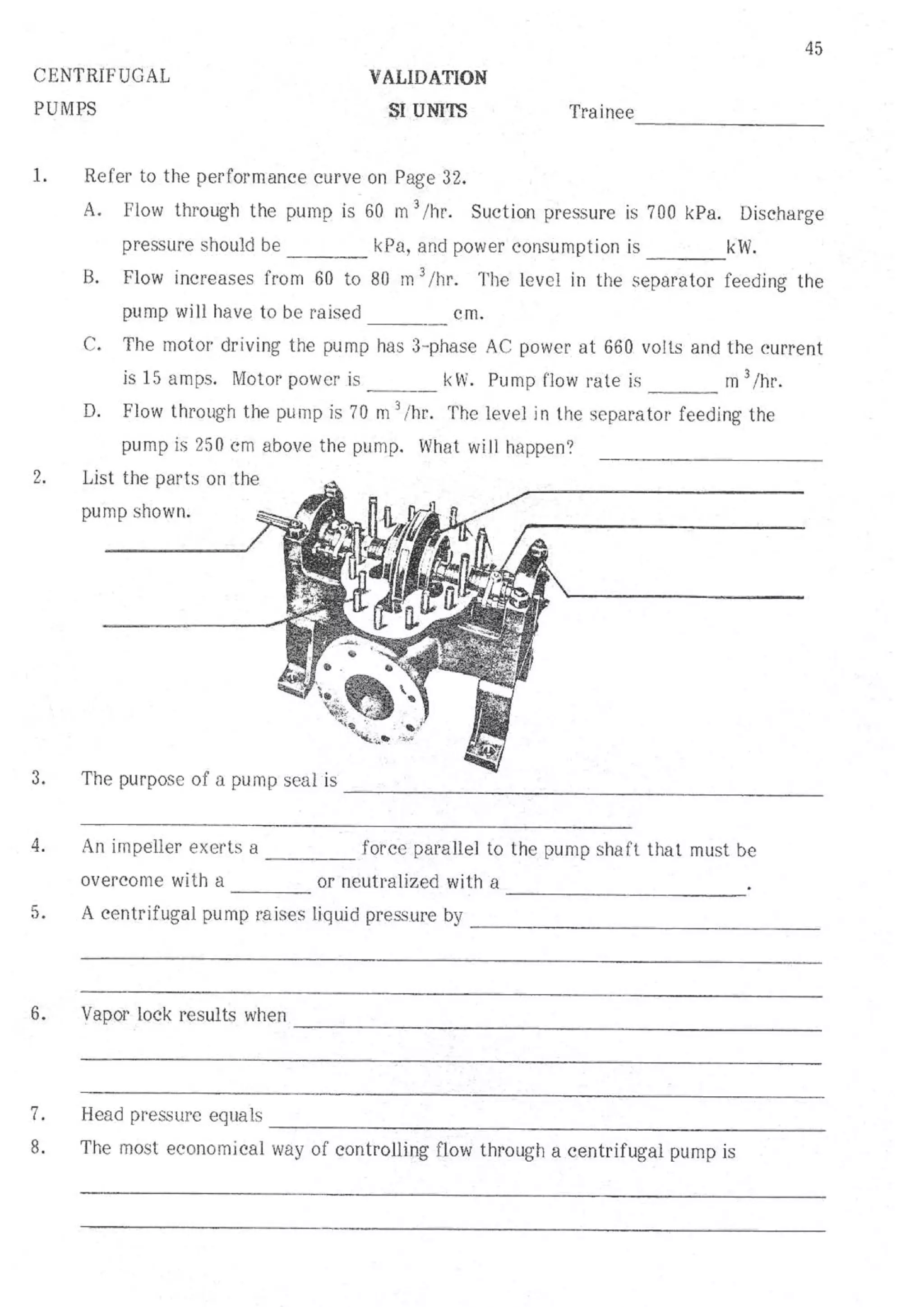 API Centrifugal Pump