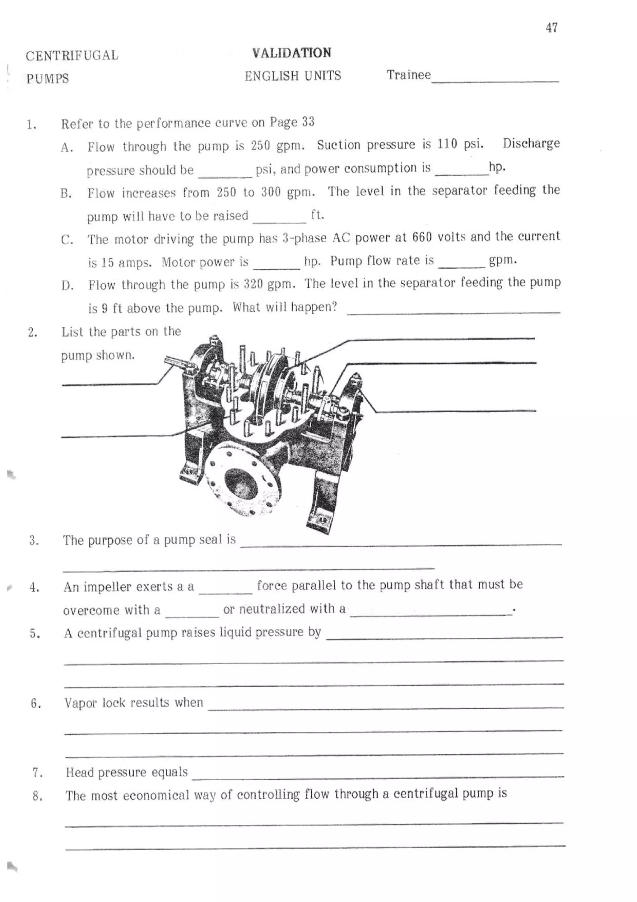 API Centrifugal Pump