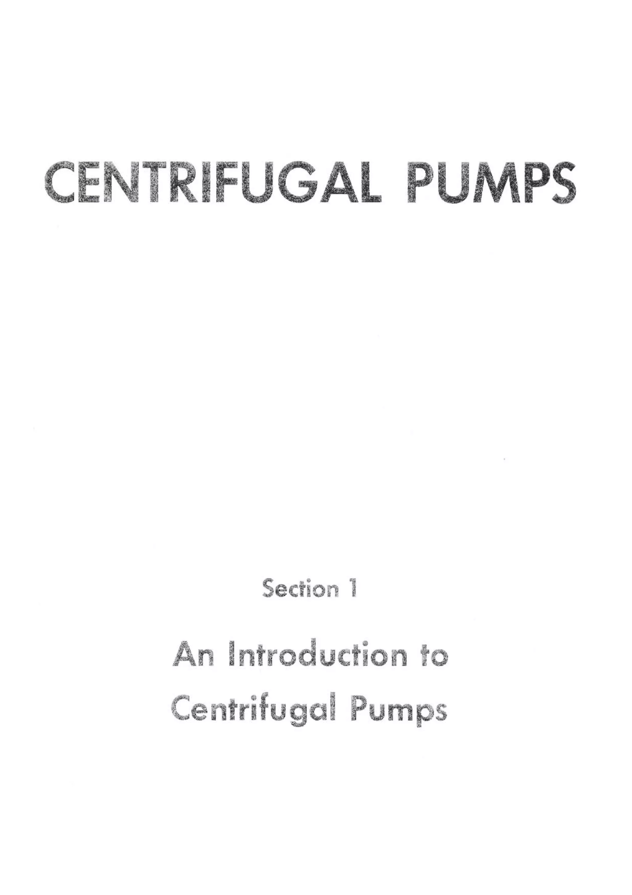 API Centrifugal Pump