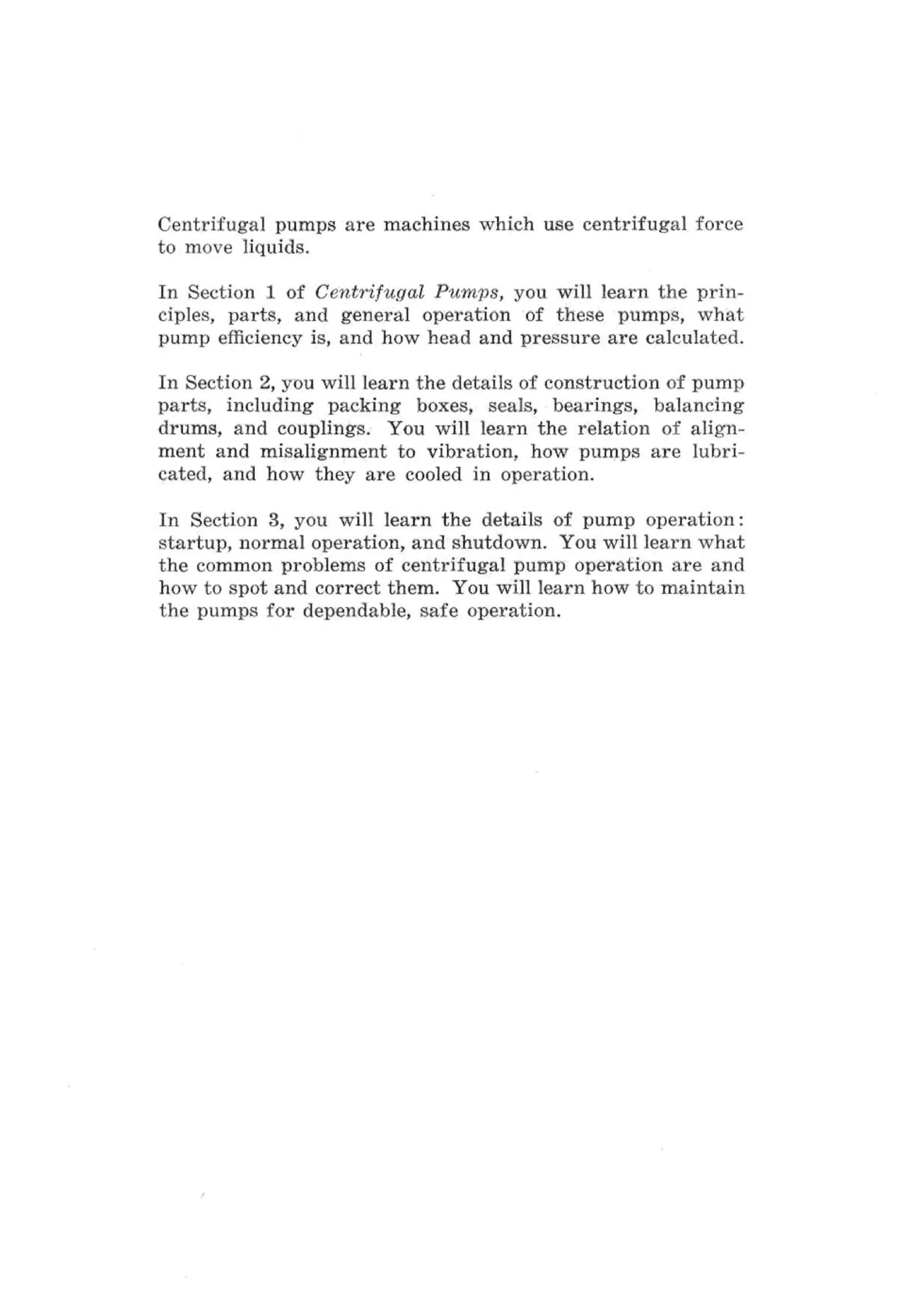 API Centrifugal Pump