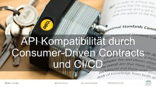 @ArneLimburg @_openknowledge #WISSENTEILEN
API Kompatibilität durch
Consumer-Driven Contracts
und CI/CD
 