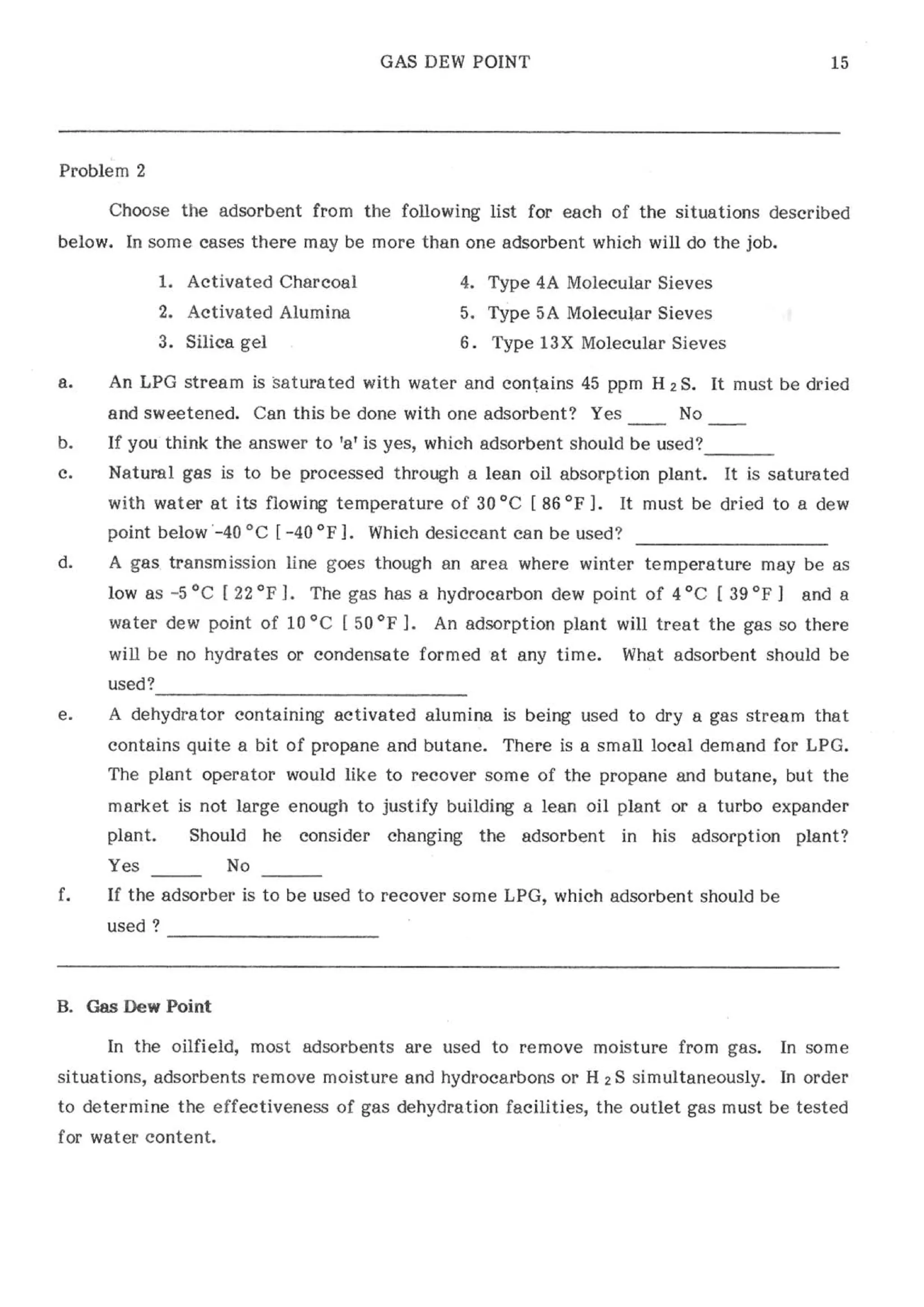 Api solid bed-adsorbers