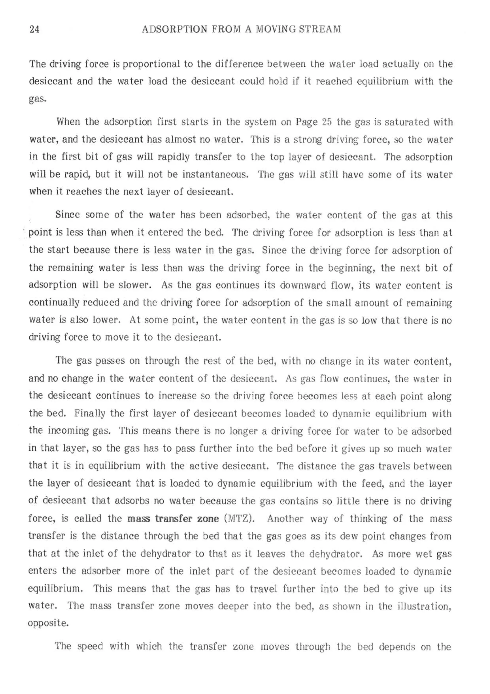 Api solid bed-adsorbers