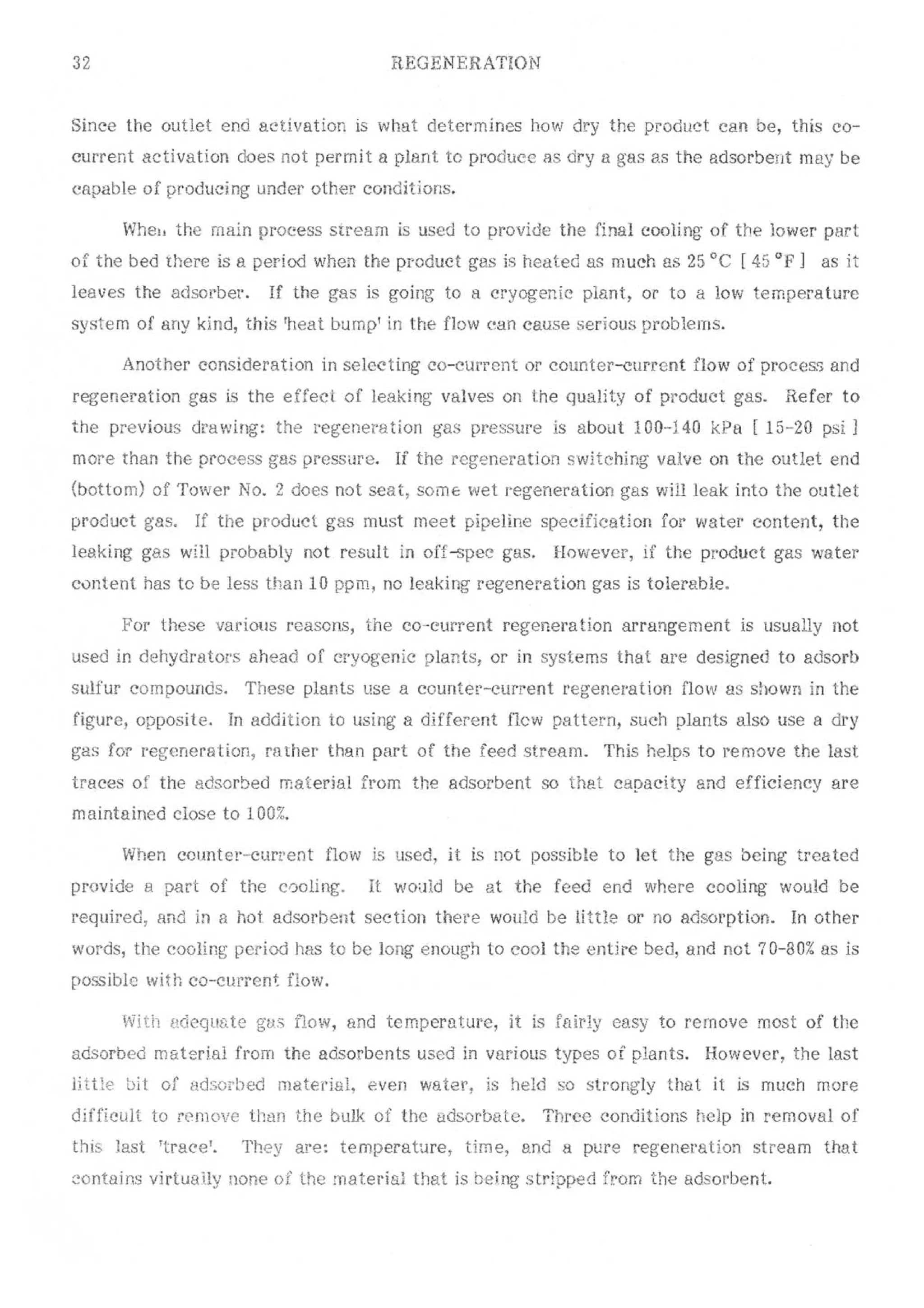 Api solid bed-adsorbers