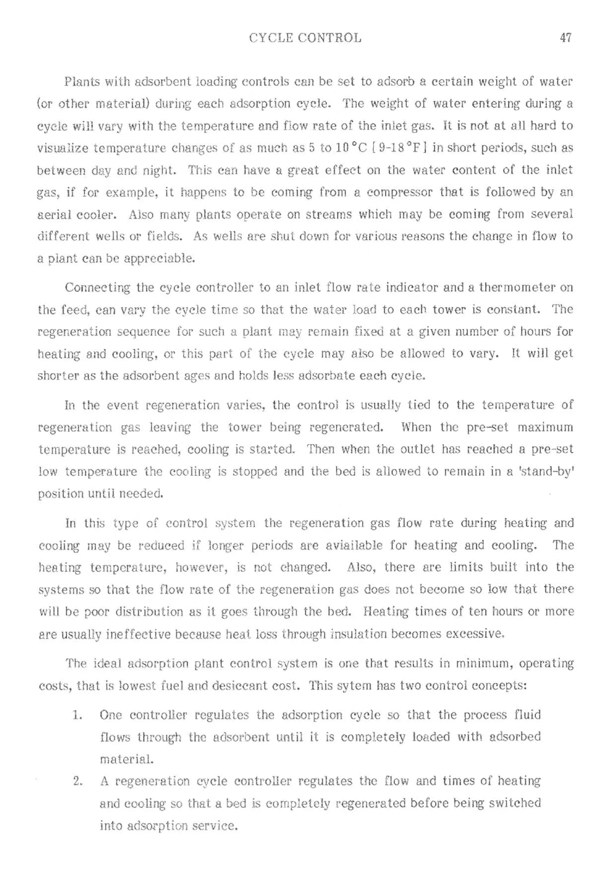 Api solid bed-adsorbers