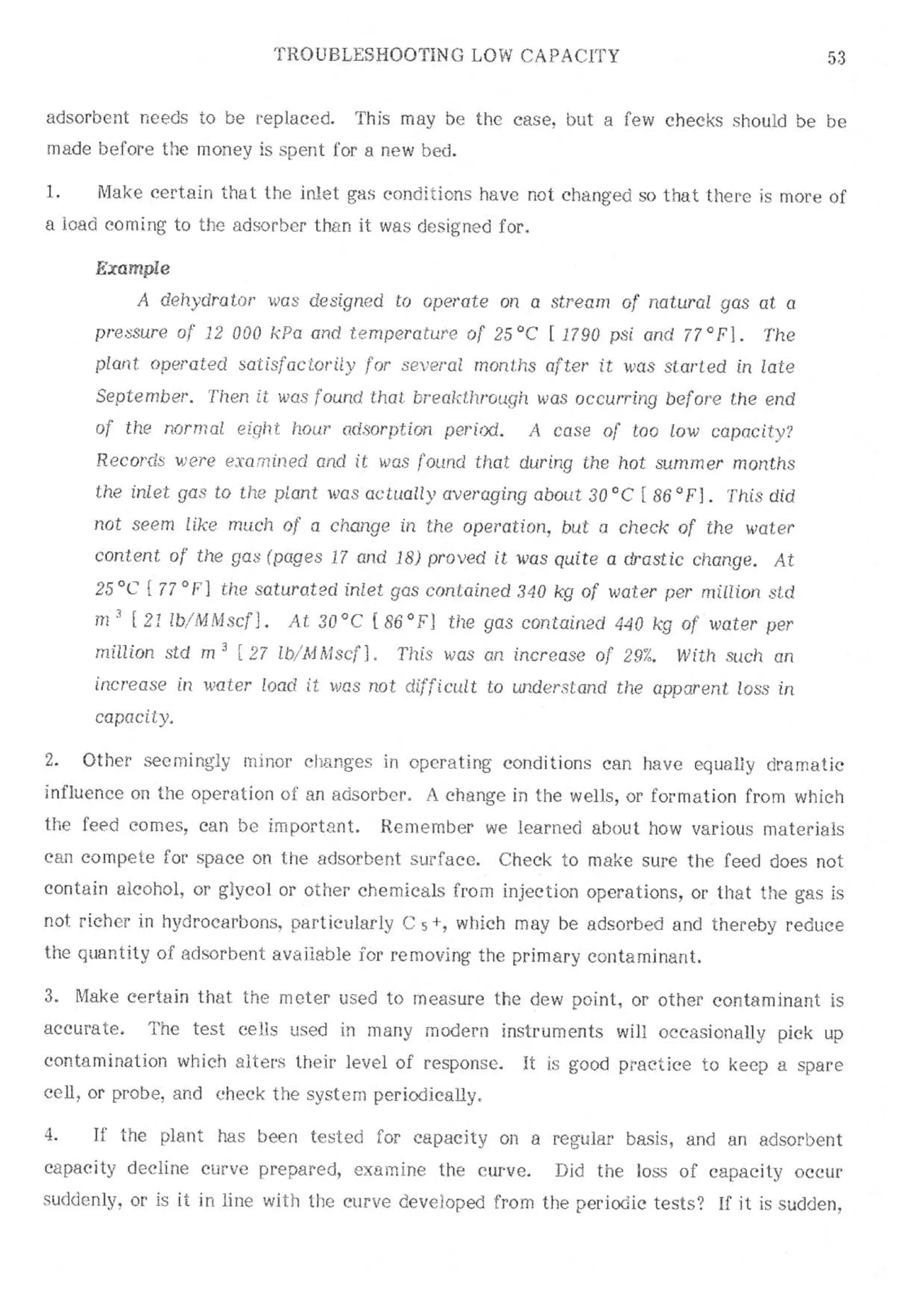 Api solid bed-adsorbers