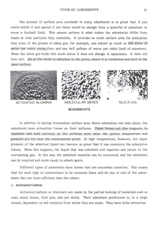 Api solid bed-adsorbers