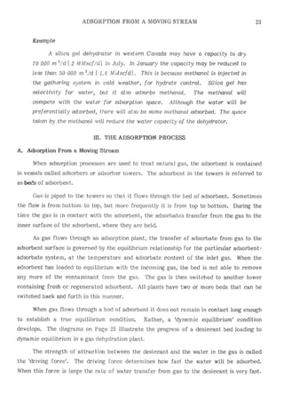 Api solid bed-adsorbers