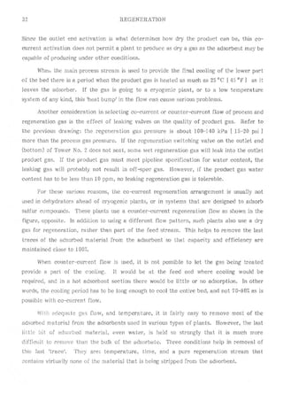 Api solid bed-adsorbers