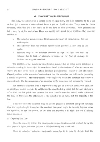 Api solid bed-adsorbers