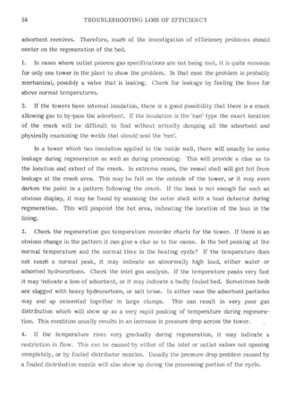 Api solid bed-adsorbers