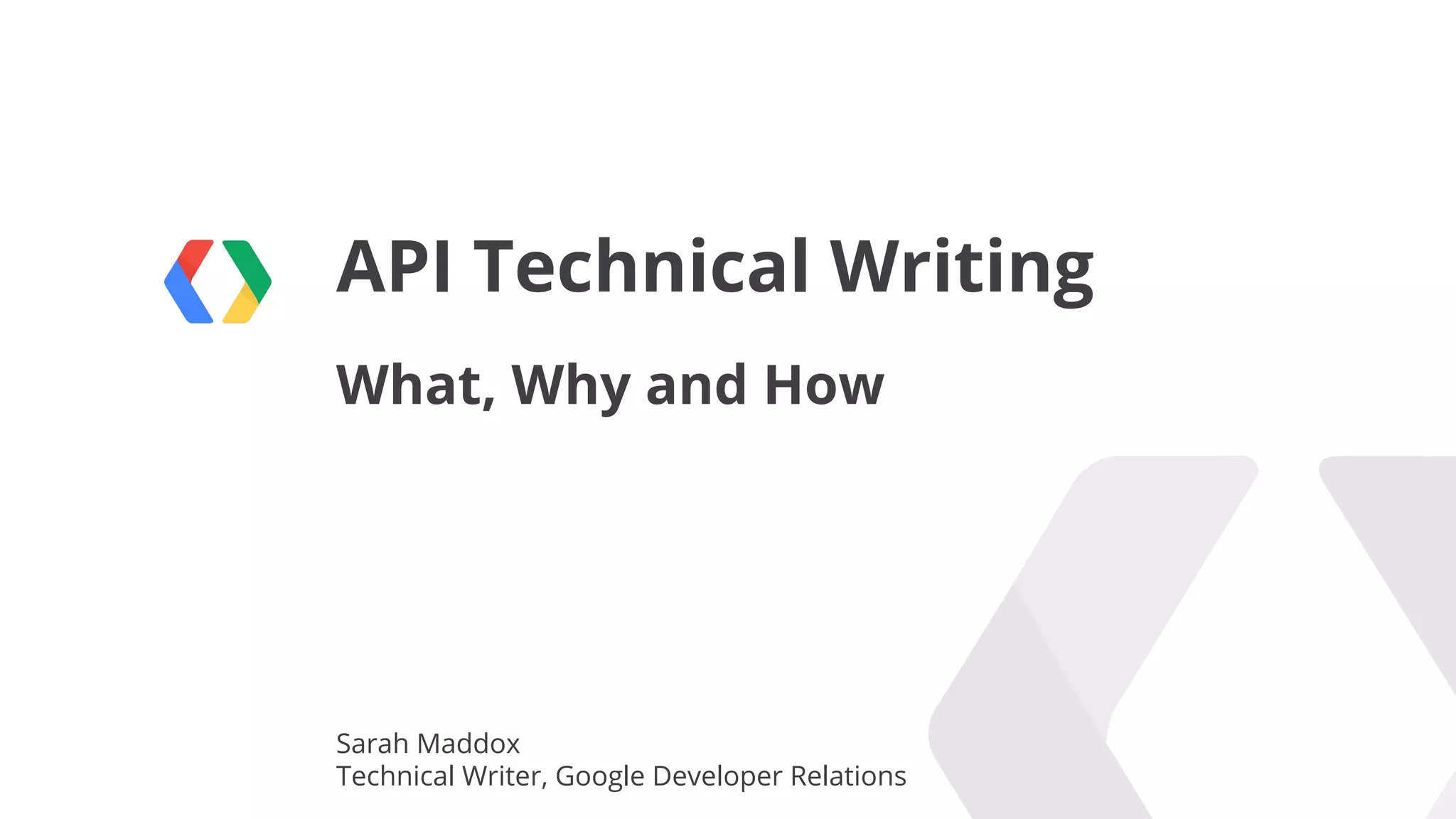API Technical Writing | PDF