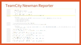 TeamCity Newman Reporter
 