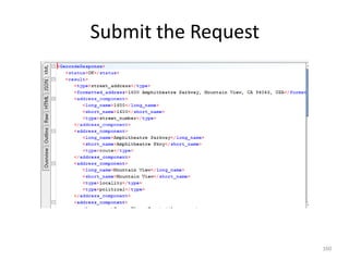 Submit the Request
160
 