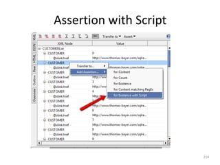 Assertion with Script
214
 