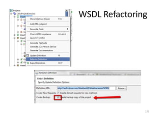 WSDL Refactoring
225
 