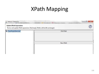 XPath Mapping
228
 