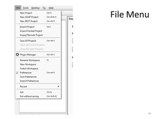 File Menu
40
 