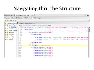 Navigating thru the Structure
66
 