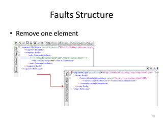 Faults Structure
70
• Remove one element
 