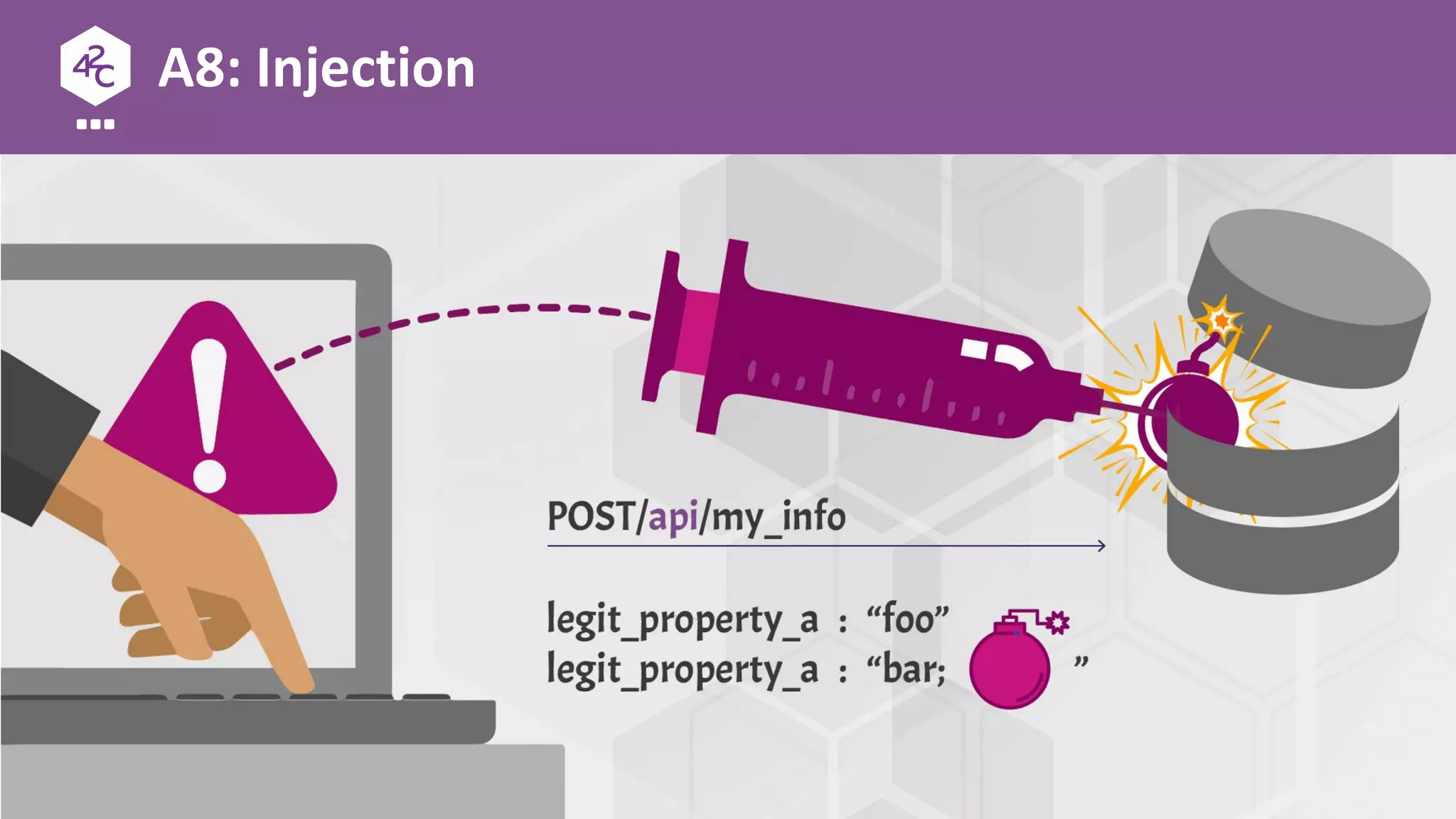 A8: Injection
 
