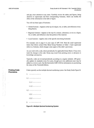 Api 1104 study guide