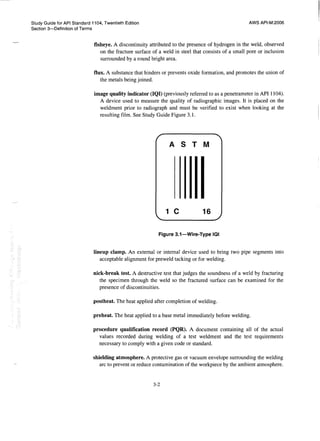 Api 1104 study guide