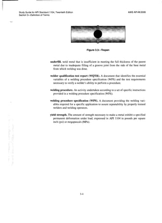 Api 1104 study guide