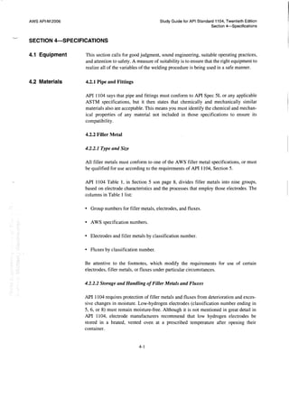 Api 1104 study guide