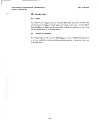 Api 1104 study guide