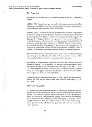 Api 1104 study guide