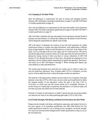Api 1104 study guide