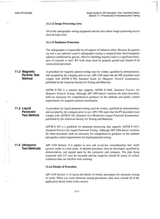 Api 1104 study guide