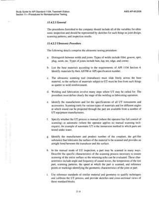 Api 1104 study guide